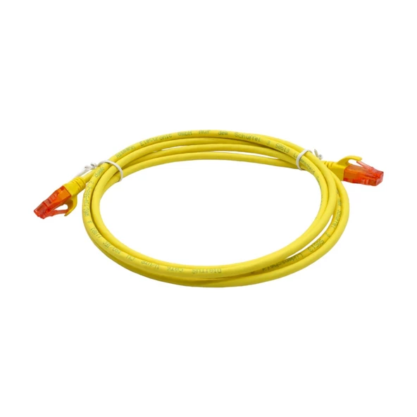 PATCH CORD UTP CAT6 2 MT YELLOW - 4