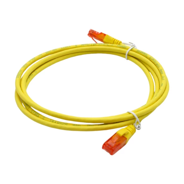 PATCH CORD UTP CAT6 2 MT YELLOW - 2