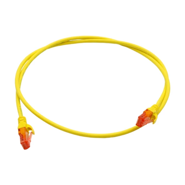 PATCH CORD UTP CAT6 1 MT YELLOW