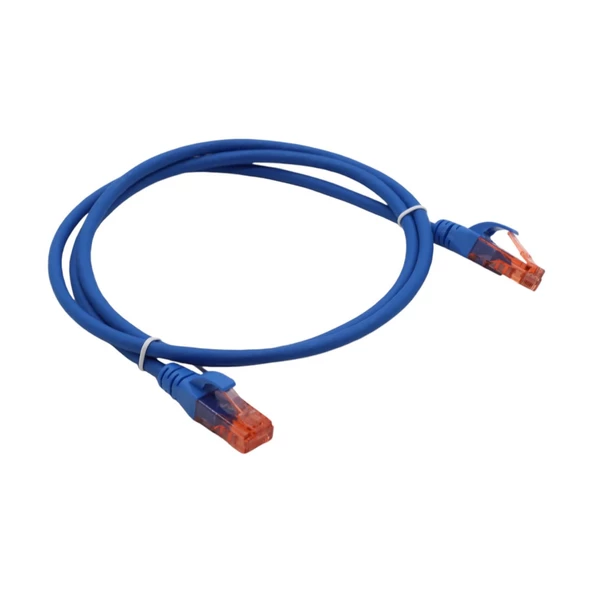 PATCH CORD UTP CAT6 1 MT BLUE - 2
