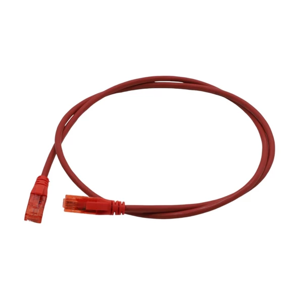 PATCH CORD UTP CAT6 1 MT RED - 3