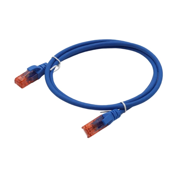 PATCH CORD UTP CAT6 1 MT BLUE - 3