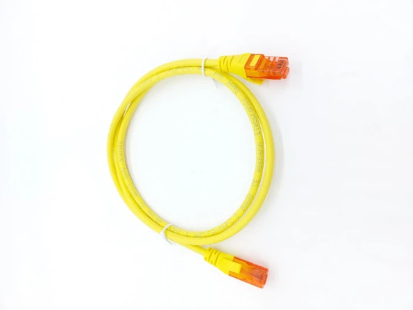 PATCH CORD UTP CAT6 1 MT YELLOW