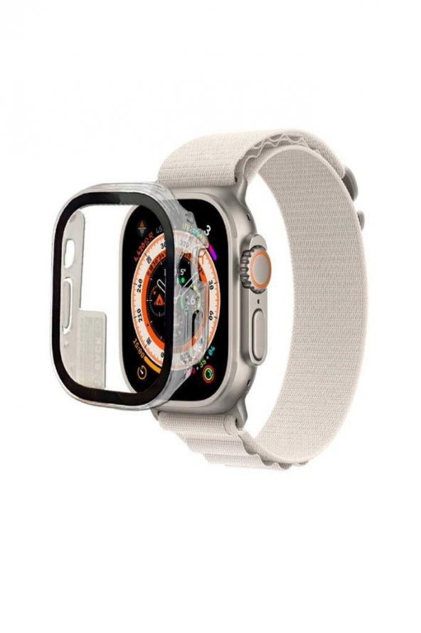 Apple Watch Ultra 49mm Uyumlu Gard 01 Kasa ve Ekran Koruyucu
