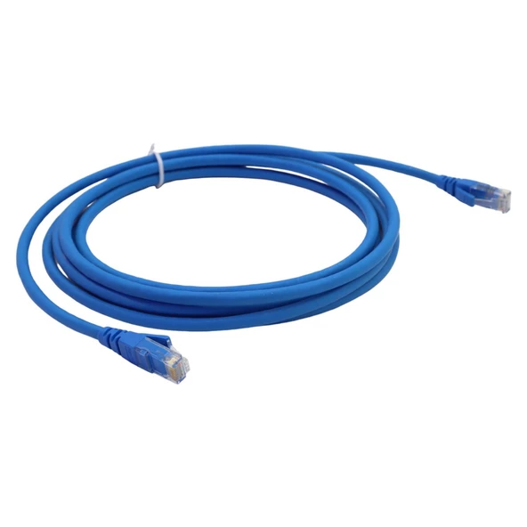 PATCH CORD UTP CAT6 3 MT BLUE