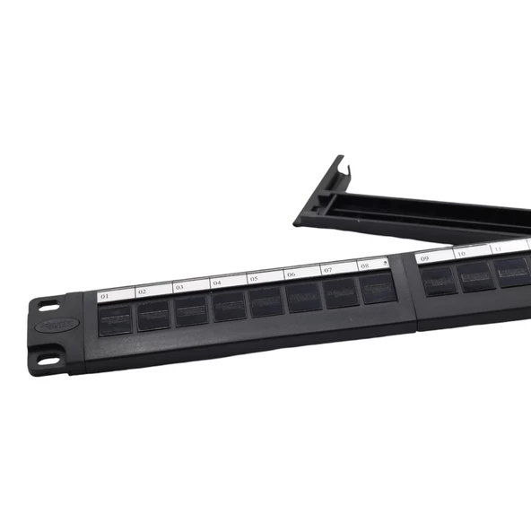 PATCH PANEL UTP CAT6 24 PORT (BOŞ) - 2