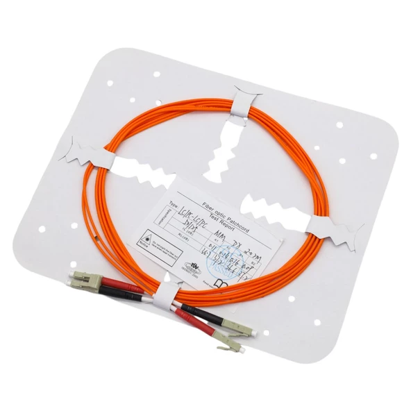 FİBER PATCH CORD LC-LC MM DUPLEX 50/125 2 MT - Resim 3