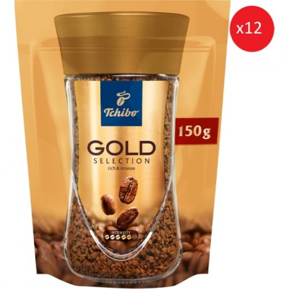 Tchibo Gold Selection Çözünebilir Kahve 12'li