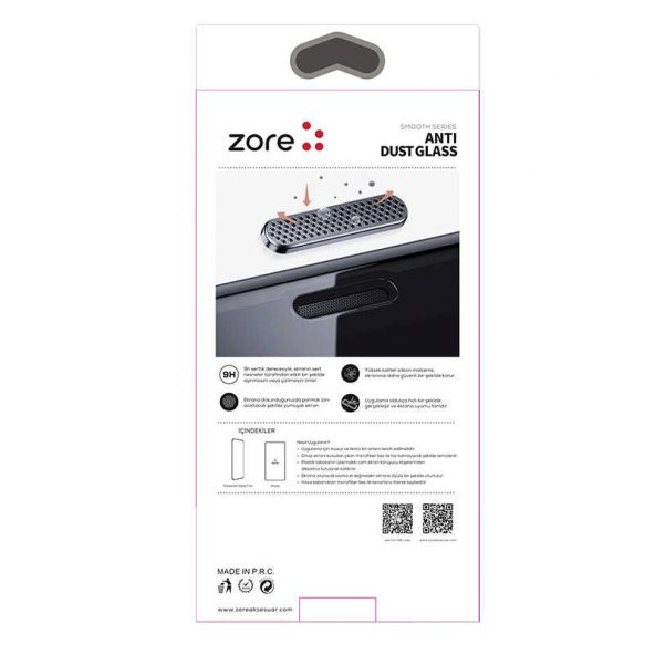 Apple iPhone 13 Pro Zore Anti-Dust Temperli Ekran Koruyucu - 4