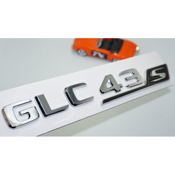 DK Tuning GLC 43S Bagaj Siyah Krom ABS Yazı Logo Benz İle Uyumlu