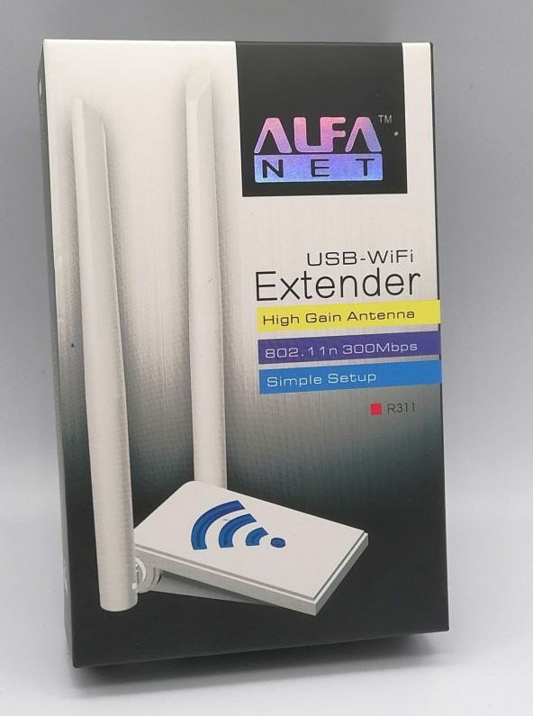 ALFANET R311 USB 300Mbps WİRELESS EXTENDER