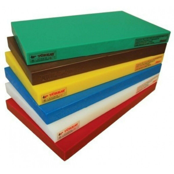 Türkay Polietilen Kesim Tahtası Kesme Levhası 40x30x2cm