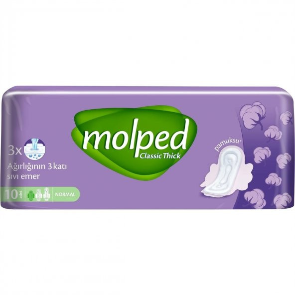 Molped Classic Thick Ped Normal 10x3 30 Adet