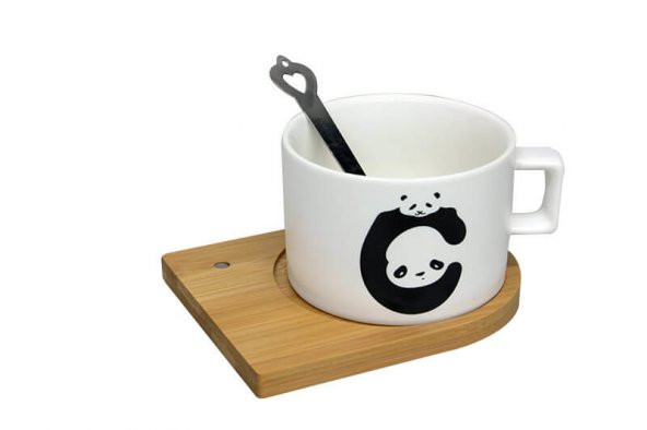 Mıknatıslı Panda Kupa Bardak - Resim 5