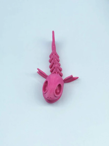 3D Hareketli Balık Figürlü Oyuncak - Pembe - Resim 6