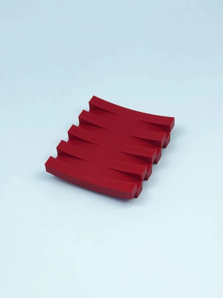 Modern Sabunluk - Kırmızı - 3