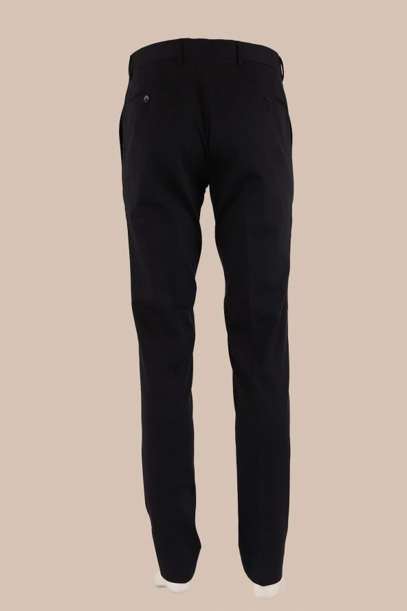 Slim Fit Tek Pantolon - 4