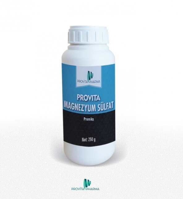 Provita Pharma Magnezyum Sülfat  Koyun, Keçi, Sığır, At (250gr) Mineral Promiks