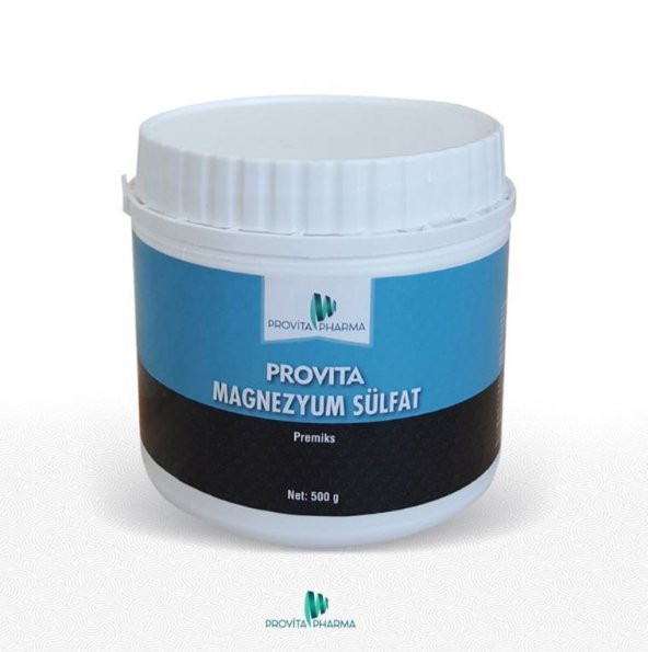 Provita Pharma Magnezyum Sülfat  Koyun, Keçi, Sığır, At (500gr) Mineral Promiks