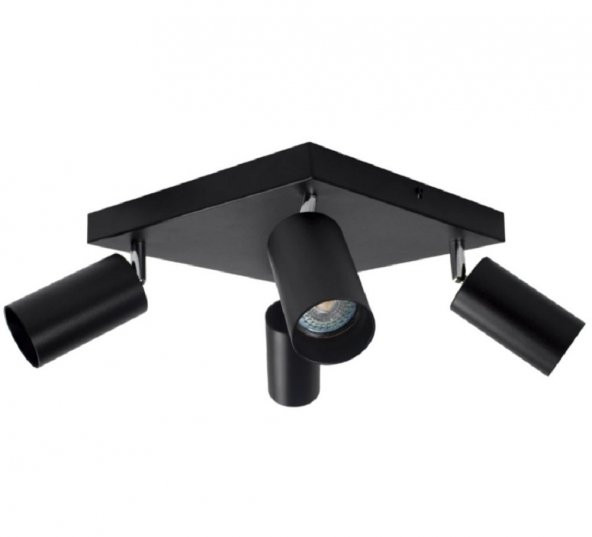 MYLİGHTS  40 CM KARE LED AVİZE LED SPOT HAREKETLİ PLOFONYER LED AVİZE - 2