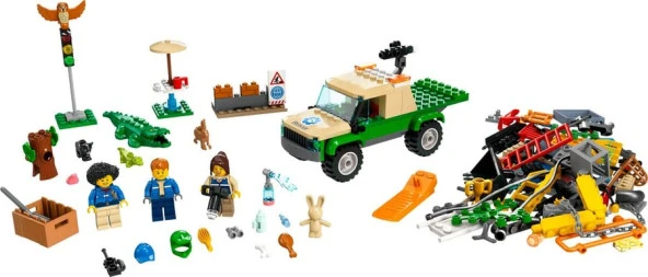 LEGO-60353 City Vahşi Hayvan Kurtarma Görevleri - 2