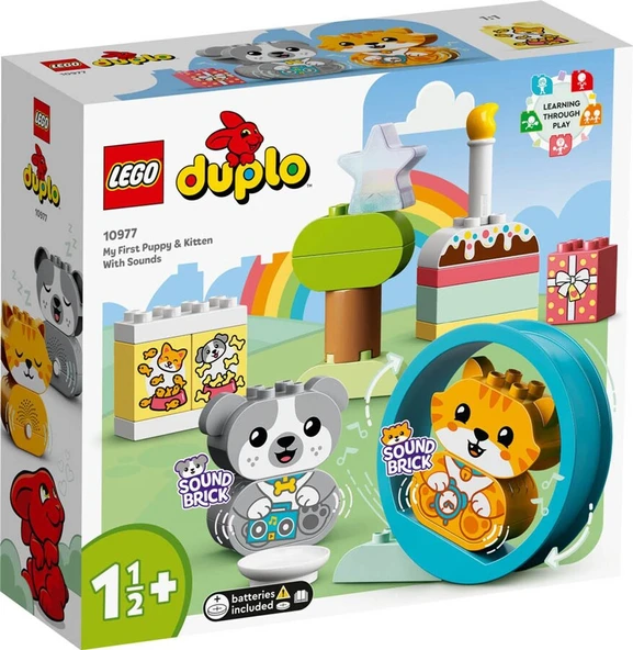 LEGO-10977 DUPLO Sesli İlk Yavru Köpeğim ve Yavru Kedim - 2