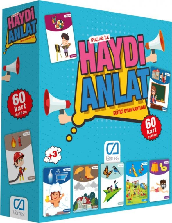 CA Games İpuçları İle Haydi̇ Anlat Eğlenceli̇ Ai̇le Oyunu CA.5080