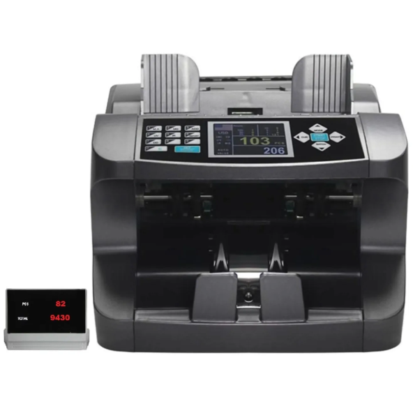 Baove GB9300B Pro Mix Karışık Para Sayma Makinesi ve  Sahte Yakalama - TL, Euro, Usd + Müşteri Ekranı