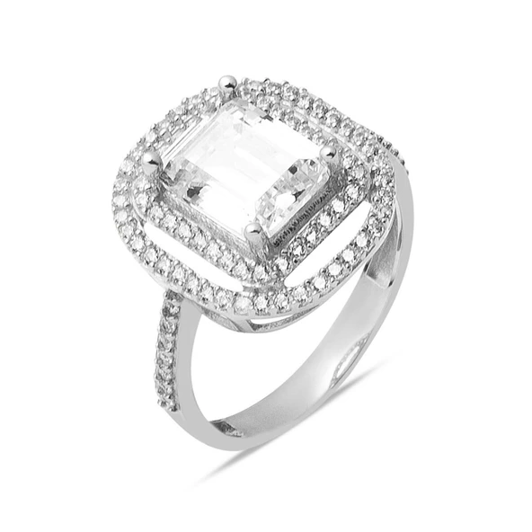 14 Ayar Altın Baget Yüzük ürün görseli 1