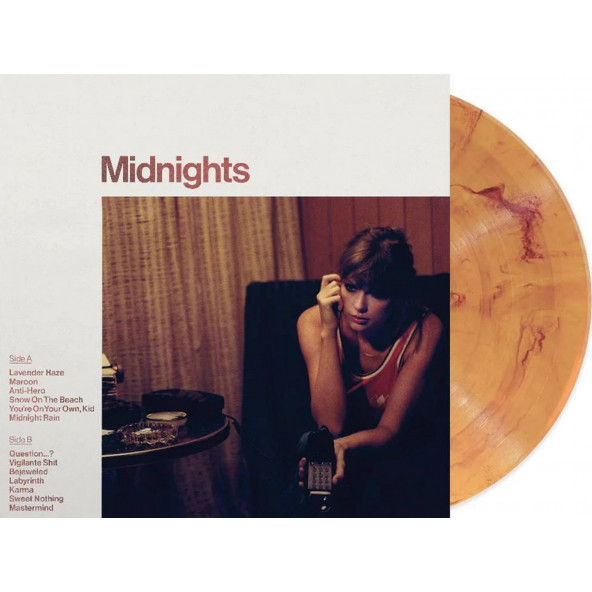 TAYLOR SWIFT - MIDNIGHTS (BLOOD MOON) (LP) - 3