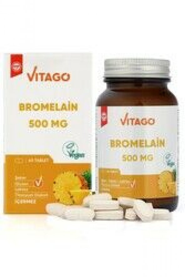 Vitago Premium Bromelain 500 mg 60 Tablet