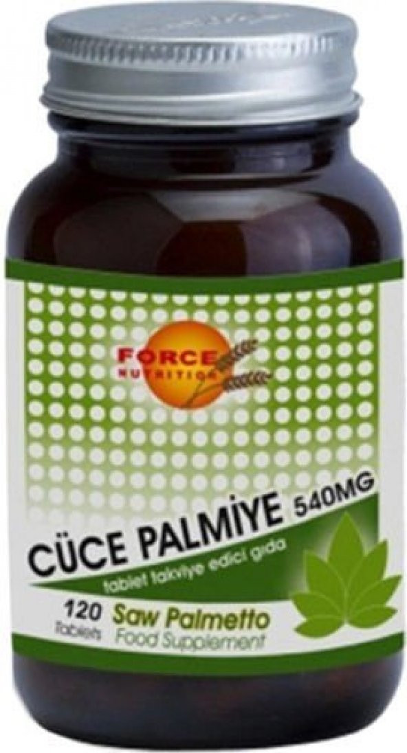 Force Nutrition Saw Palmetto 120 Tablet - 2 Adet