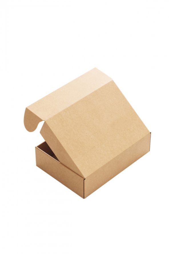 E-ticaret Paketleme Kargo Taşıma Kutusu 32x22x12 Cm Esmer 200 Adet - 2