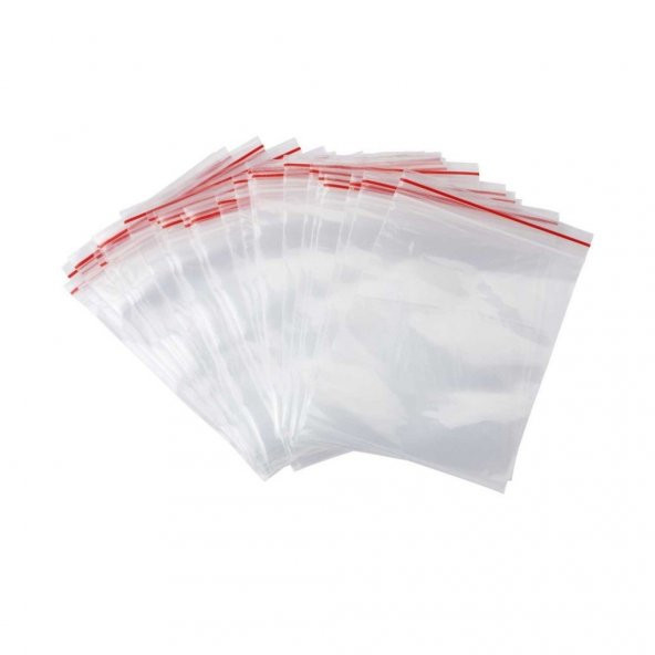 Kilitli Poşet Kına Çerez Kuruyemiş Torbası 8x10 Cm 1000Li Kutu 6 Adet