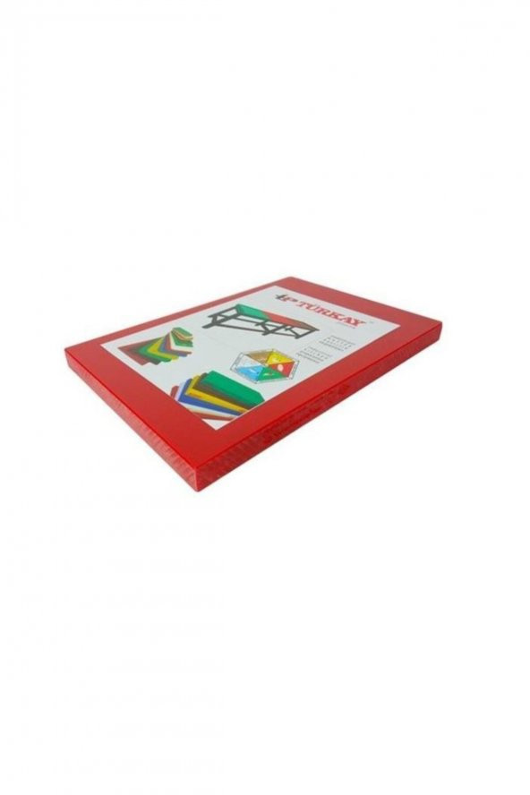Türkay Polietilen Kesme Tahtası Kırmızı 40x30x2cm - 3