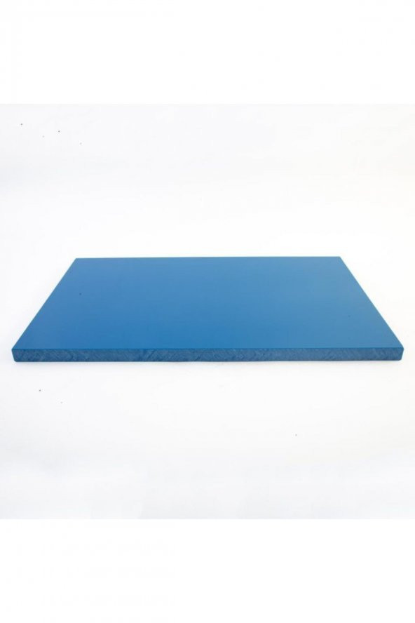 Polietilen Kesme Tahtası, Kesim Levhası Mavi 30x50x2 cm
