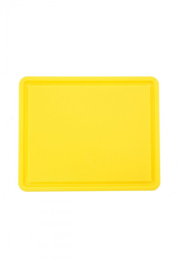 Poliethilen Sarı Oluklu Ekmek Keseme Tahtası - 2