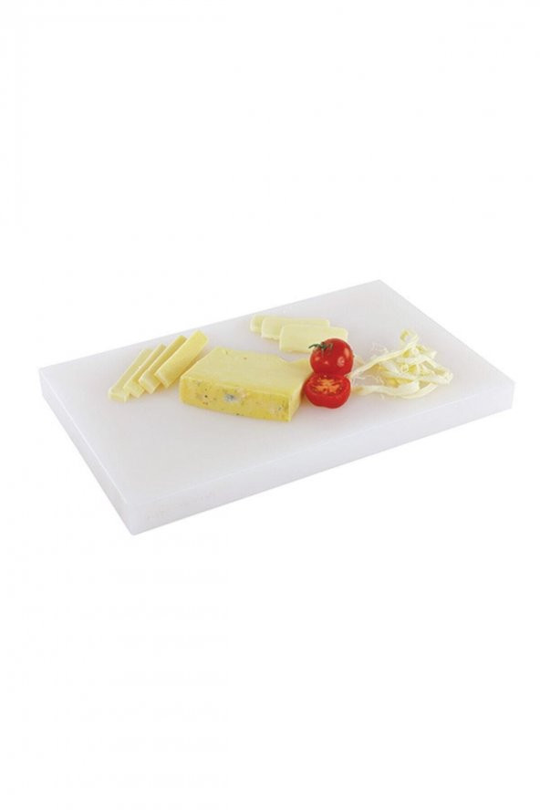 Polietilen Kesme Tahtası, Kesim Levhası Beyaz 40x60x2 Cm