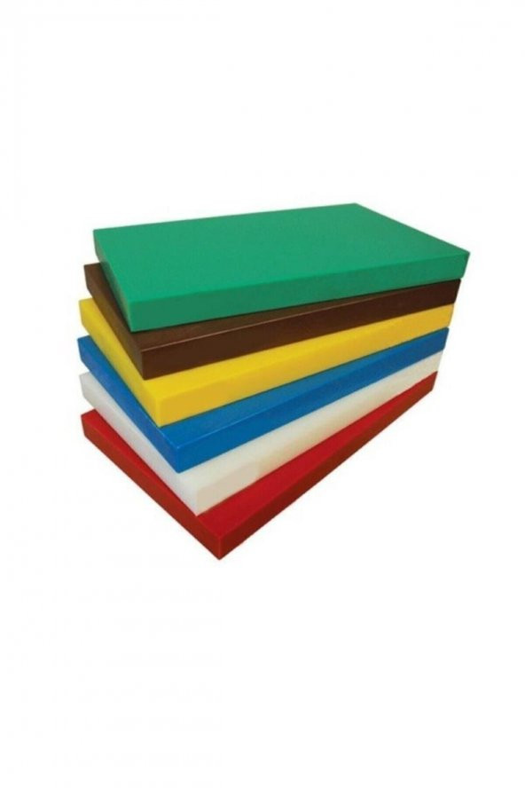 Türkay Polietilen Kesme Tahtası Kırmızı 50x30x4cm - 3