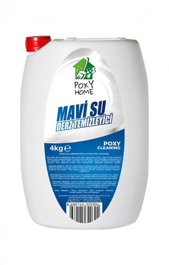 Poxy Home Mavi Su Derz Temizleyici 4000 ML ürün görseli
