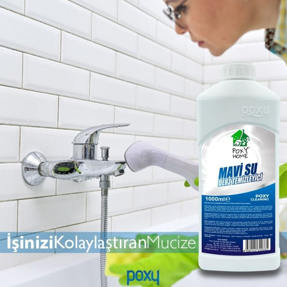 Poxy Home Mavi Su Derz Temizleyici 1 Lt x 2 Adet - Resim 2