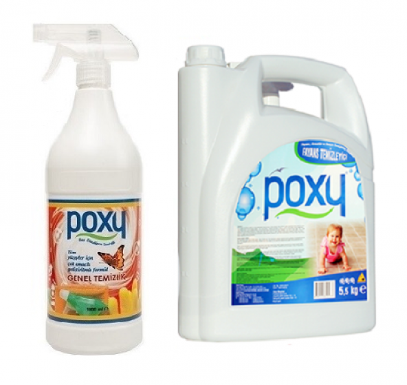 POXY FAYANS BANYO 6 KG & POXY GENEL TEMİZLİK 1 KG