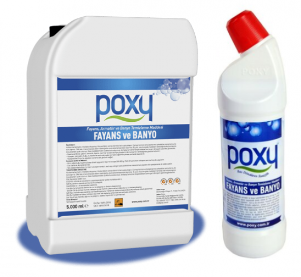 POXY FAYANS BANYO 6 KG TEMİZLİK SETİ ürün görseli