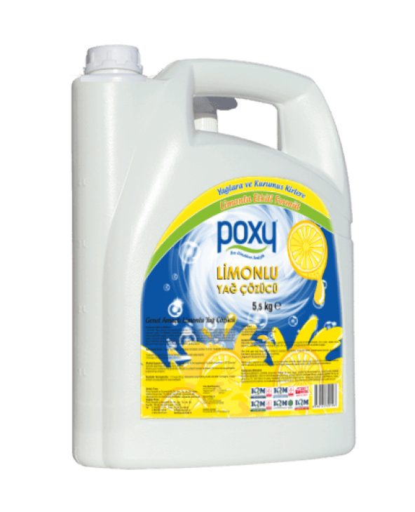 POXY LİMONLU YAĞ ÇÖZÜCÜ 6 Lt Ultra Etki ürün görseli