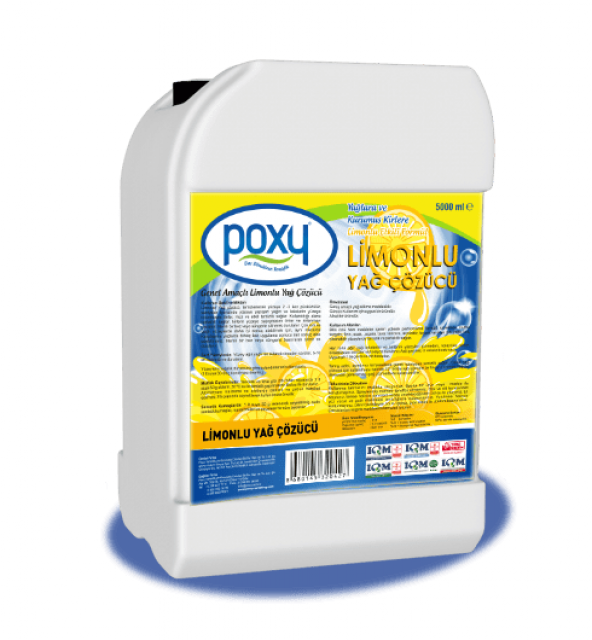 POXY LİMONLU AĞIR YAĞ ÇÖZÜCÜ 5 KG ürün görseli