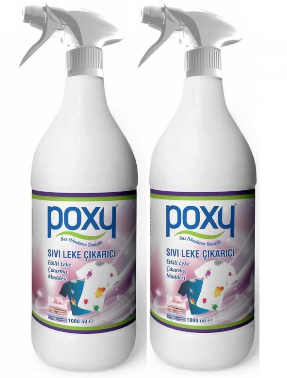 Poxy Leke Çıkarıcı Sprey Bebek Kıyafetleri  2x1 Lt