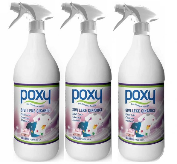 Poxy Leke Çıkarıcı Sprey Bebek Kıyafetleri 3x1 Lt
