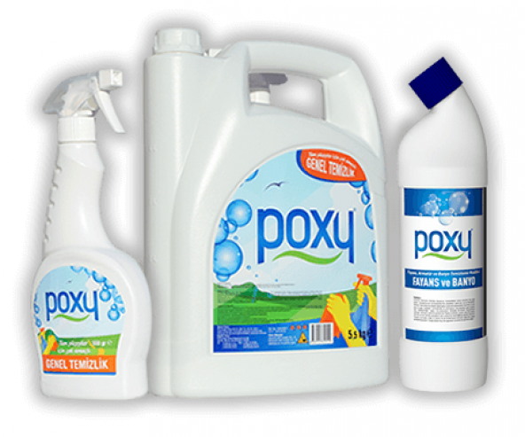 Poxy Kampanya Paketi Genel Temizlik & Banyo Fayans