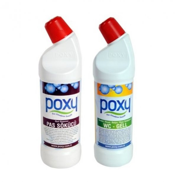 Poxy Pas Sökücü 1 Kg & Poxy Wc jell 1 Kg