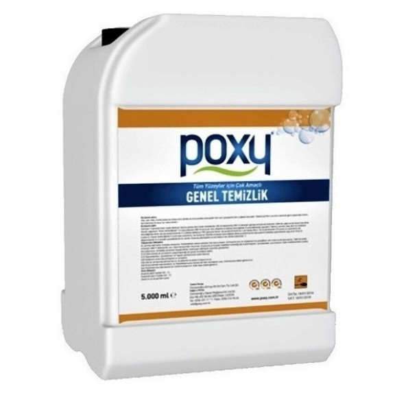 Poxy Genel Temizlik 5 Lt